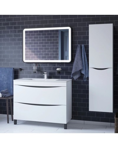 Тумба с раковиной белый 100,3 см IDDIS Cloud CLO10WFi95K