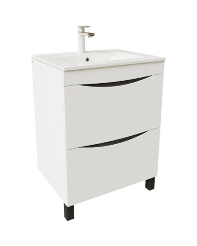 Тумба с раковиной белый 60,3 см IDDIS Cloud CLO60WFi95K