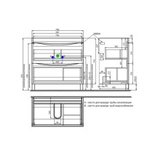Тумба с раковиной белый 80 см IDDIS Cloud CLO80WFi95K