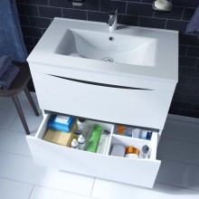 Тумба с раковиной белый 80 см IDDIS Cloud CLO80WFi95K