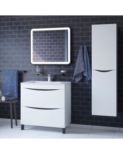 Тумба с раковиной белый 80 см IDDIS Cloud CLO80WFi95K