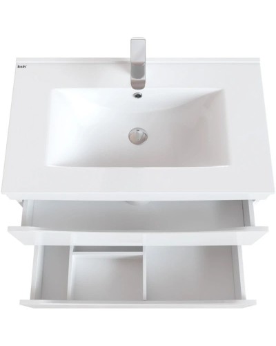 Тумба с раковиной белый 80 см IDDIS Cloud CLO80WFi95K