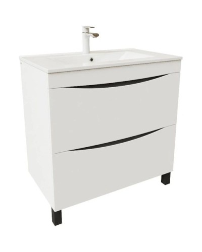 Тумба с раковиной белый 80 см IDDIS Cloud CLO80WFi95K