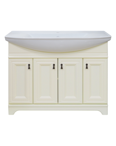 Лувр -105 Тумба напольная, слоновая кость / раковина