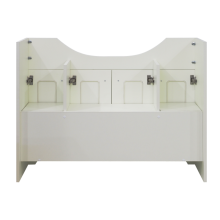 Лувр -105 Тумба напольная, слоновая кость / раковина