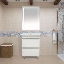 Енисей - 50 тумба с 2 ящ. / раковина