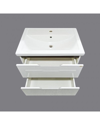 Лайм - 60 Тумба напольная  с 2 ящ. комбинированная / раковина