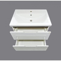 Лайм - 70 Тумба напольная  с 2 ящ. комбинированная / раковина