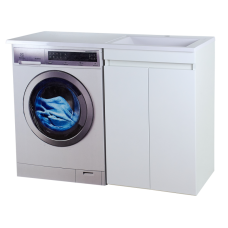 Фостер - 55 Тумба напольная прямая под стиральную машину/ раковина правая