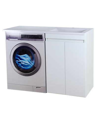 Фостер - 55 Тумба напольная прямая под стиральную машину/ раковина правая