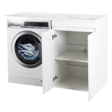 Фостер - 55 Тумба напольная прямая под стиральную машину/ раковина правая
