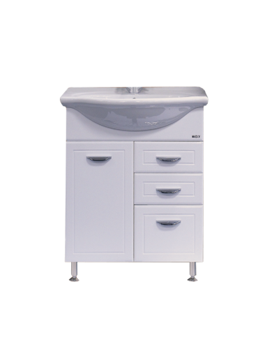 Дрея - 65 Тумба с 2-мя ящ. (корзина) / раковина