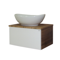 Ива - 60 Тумба подвесная комбинированная 1 ящ. / раковина