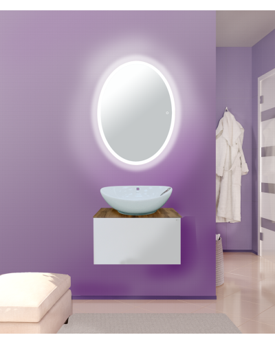 Ива - 60 Тумба подвесная комбинированная 1 ящ. / раковина