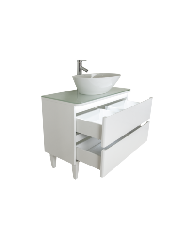 Скай - 90 Тумба с 2-мя ящ. напольная / столешница/ раковина