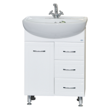 Уют - 60 Тумба с 3 ящ. / раковина (комплект)