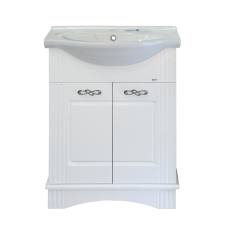 Эльбрус - 65 Тумба белая эмаль / раковина