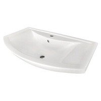 Лаванда - 80 Тумба прямая белая / раковина