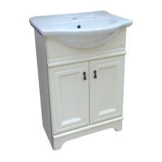 Лувр - 65 Тумба напольная, слоновая кость / раковина