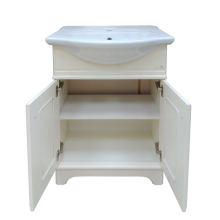 Лувр - 65 Тумба напольная, слоновая кость / раковина