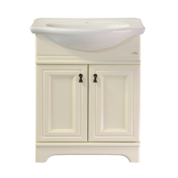 Лувр - 65 Тумба напольная, слоновая кость / раковина