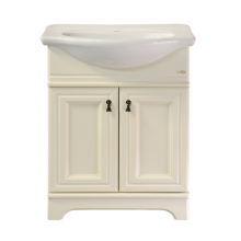 Лувр - 65 Тумба напольная, слоновая кость / раковина