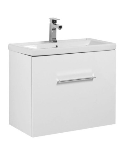 Тумба под раковину Aquanet Порто 80 195731 подвесная Белая