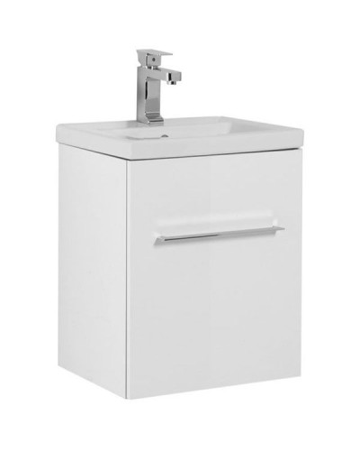 Тумба под раковину Aquanet Порто 50 195729 подвесная Белая