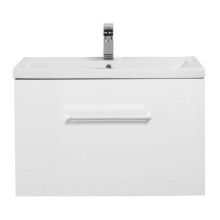 Тумба под раковину Aquanet Порто 50 195729 подвесная Белая