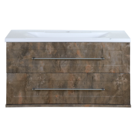 Марта -100 Тумба подвесная цинк / раковина