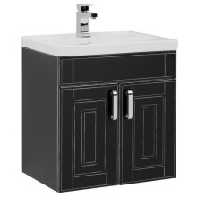 Тумба под раковину Aquanet Рондо 60 189156 подвесная Белая