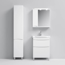 Тумба с раковиной белый глянец 65 см Am.Pm Like M80FSX0652WG + M80WCC0652WG