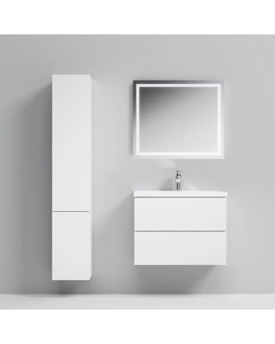 Тумба с раковиной белый глянец 76 см Am.Pm Gem M90FHX07522WG + M90WCC0752WG