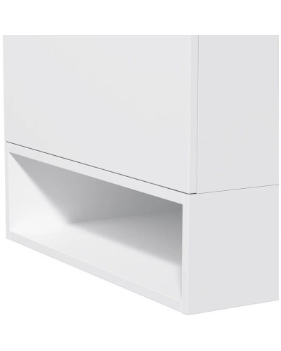 Тумба с раковиной белый глянец 61 см Am.Pm Gem M90FHX06021WG + M90WCC0602WG