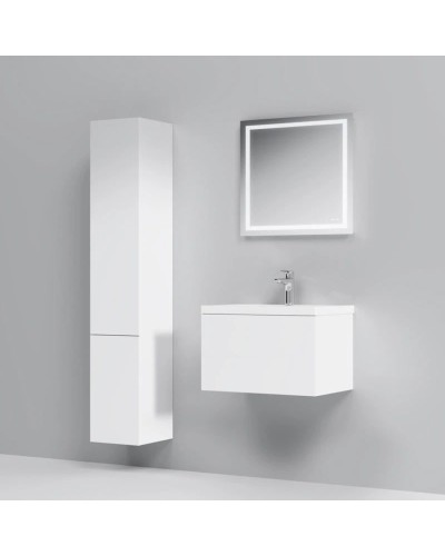 Тумба с раковиной белый глянец 61 см Am.Pm Gem M90FHX06021WG + M90WCC0602WG