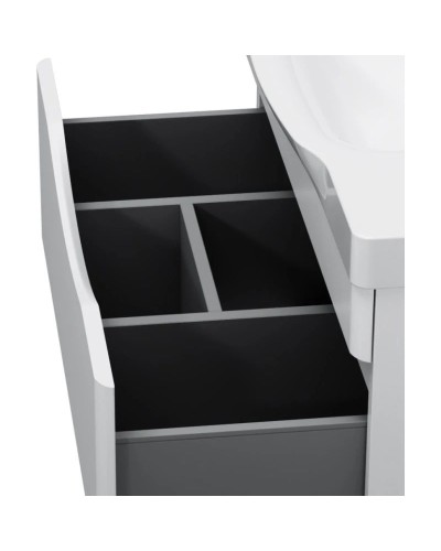 Тумба с раковиной белый глянец 80 см Am.Pm Like M80FSX0802WG + M80WCC0802WG