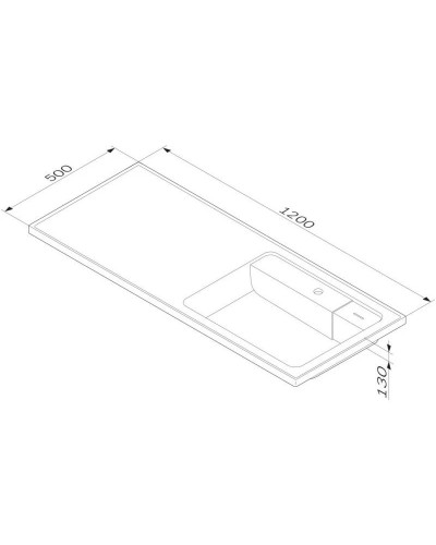 Тумба с раковиной белый глянец 120 см Am.Pm X-Joy M85AFSX0602WG + M85AWPR1201WG