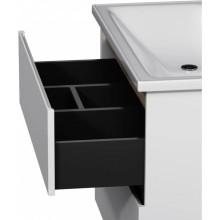 Тумба с раковиной белый глянец 80 см Am.Pm X-Joy M85AFHX0802WG + M85AWCC0802WG