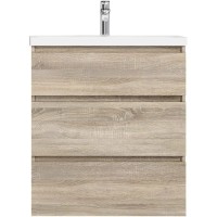 Тумба с раковиной светлый дуб 76 см Am.Pm Gem M91FSX0752OF + M90WCC0752WG