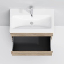 Тумба с раковиной светлый дуб 76 см Am.Pm Gem M91FSX0752OF + M90WCC0752WG