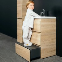 Тумба с раковиной светлый дуб 61 см Am.Pm Gem M91FSX0602OF + M90WCC0602WG