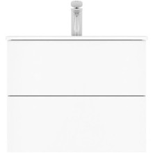 Тумба с раковиной белый глянец 61 см Am.Pm Spirit V2.0 M70AFHX0602WG + M70AWCC0602WG