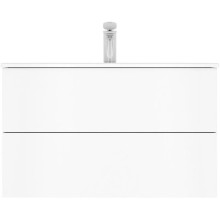 Тумба с раковиной белый глянец 81 см Am.Pm Spirit V2.0 M70AFHX0802WG + M70AWCC0802WG