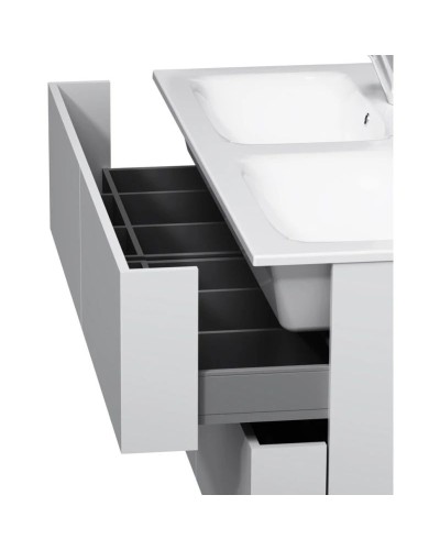 Тумба с раковиной белый глянец 121 см Am.Pm Spirit V2.0 M70AFHD1202WG + M70AWCD1202WG