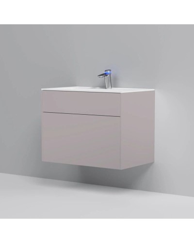 Тумба с раковиной серый матовый 80,8 см Am.Pm Inspire 2.0 M50AFHX0803EGM + M50AWPX0801WG