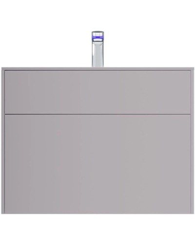 Тумба с раковиной серый матовый 80,8 см Am.Pm Inspire 2.0 M50AFHX0803EGM + M50AWPX0801WG