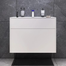 Тумба с раковиной белый матовый 80,8 см Am.Pm Inspire 2.0 M50AFHX0803WM + M50AWPX0801WG