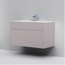 Тумба с раковиной серый матовый 100,8 см Am.Pm Inspire 2.0 M50AFHX1003EGM + M50AWPX1001WG