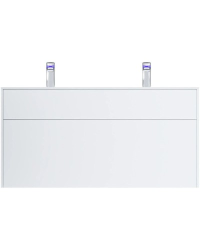 Тумба с раковиной белый матовый 120,8 см Am.Pm Inspire 2.0 M50AFHX1203WM + M50AWPC1201WG