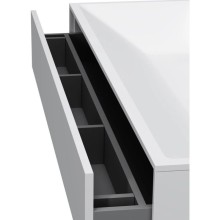 Тумба с раковиной белый матовый 120,8 см Am.Pm Inspire 2.0 M50AFHX1203WM + M50AWPC1201WG